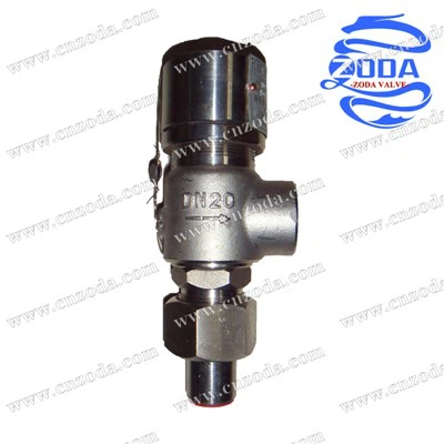 Válvula de seguridad de hilo